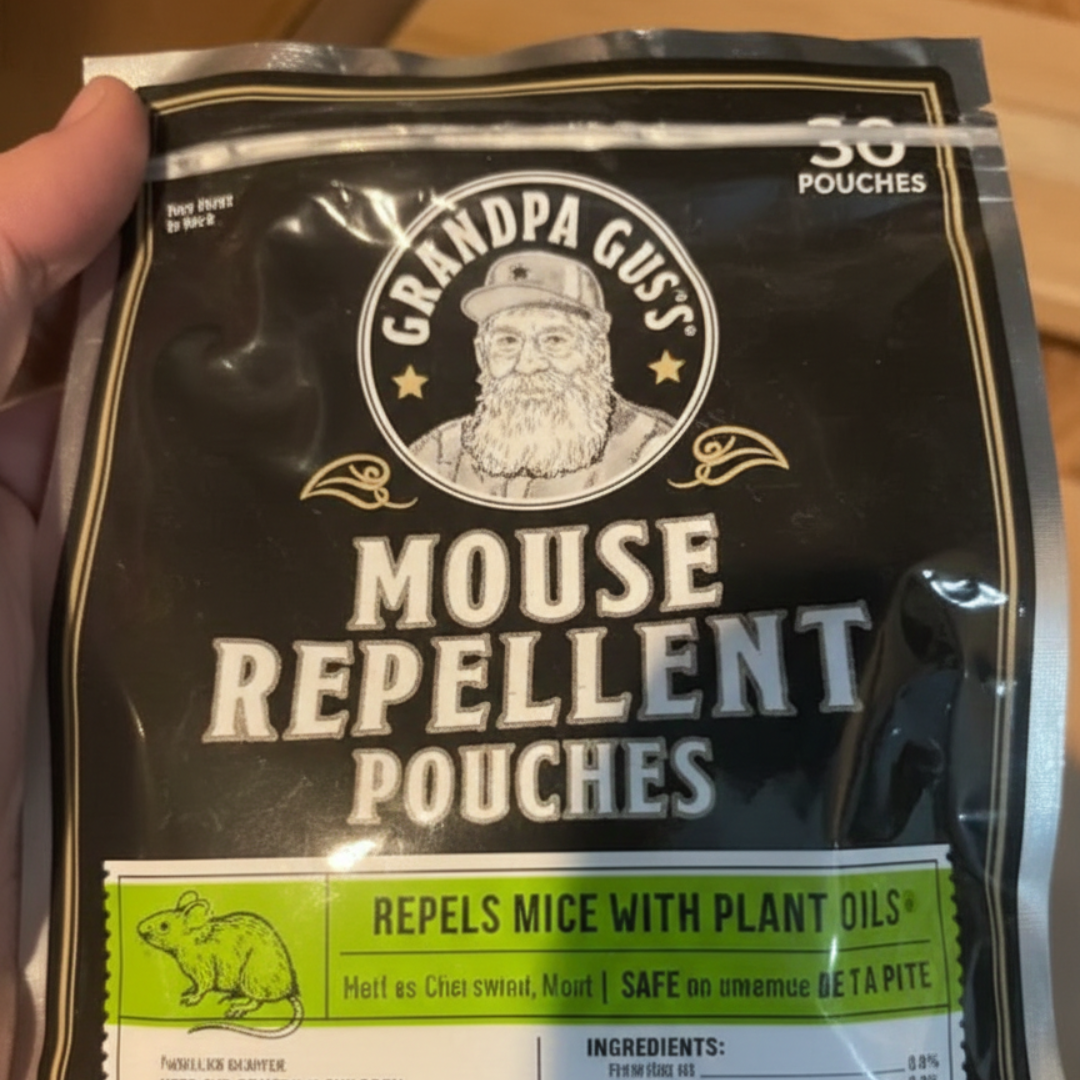 Grandpa Gus's Mouse Repellant reviews Amanda W.
